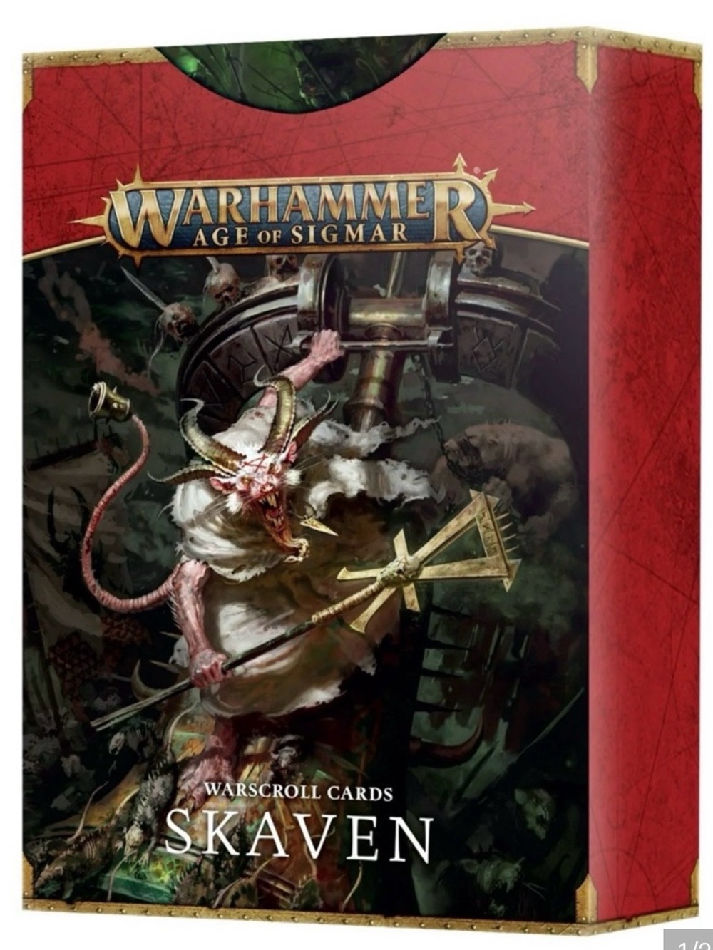 Warhammer Age of Sigmar Skaven Warscroll Cards - Sealed